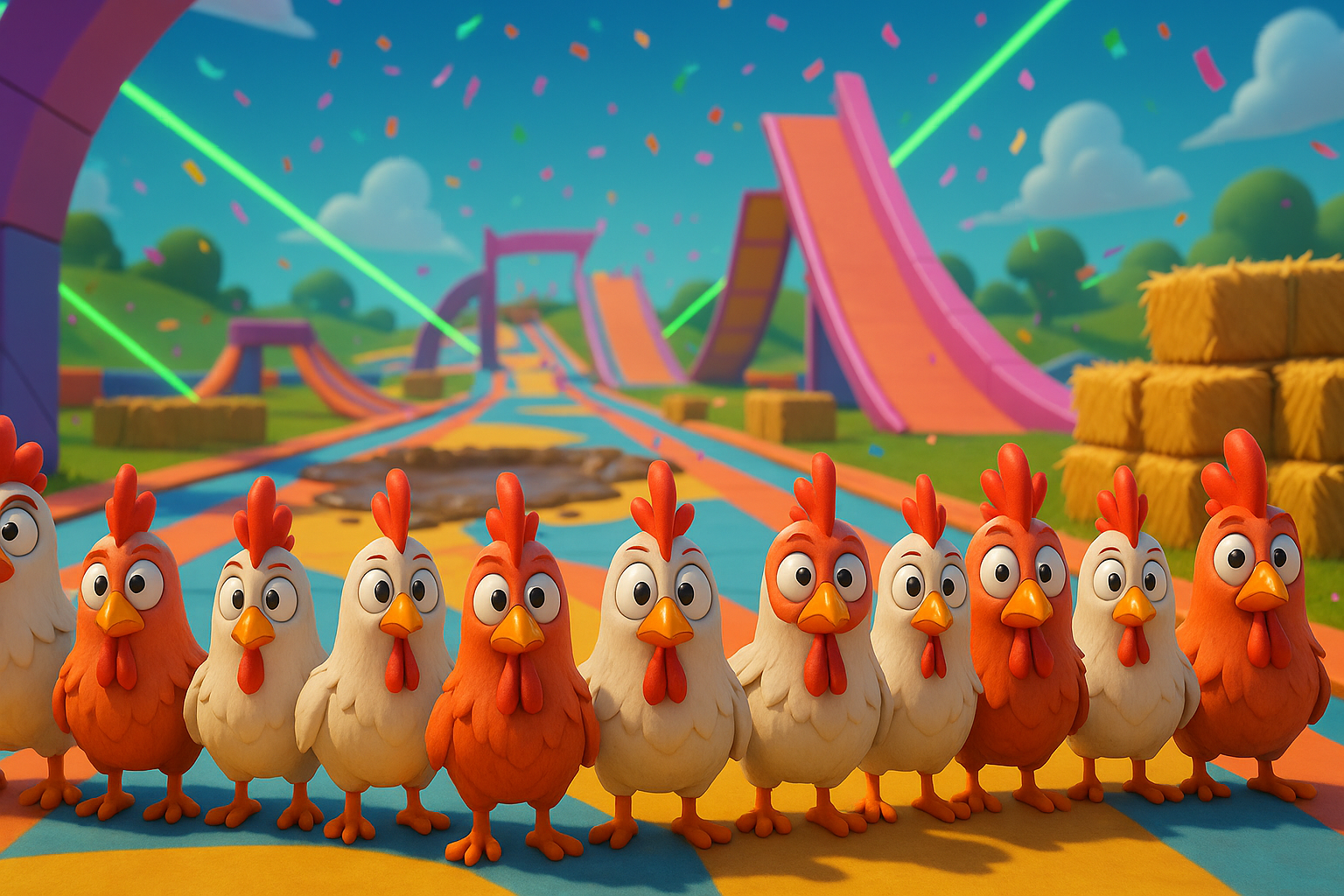Chicken Race Banner